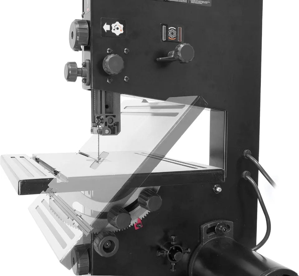 9-Inch Benchtop Band Saw 2.8-Amp Motor 2500 FPM Cuts Wood Metal DIY Tool with Warranty